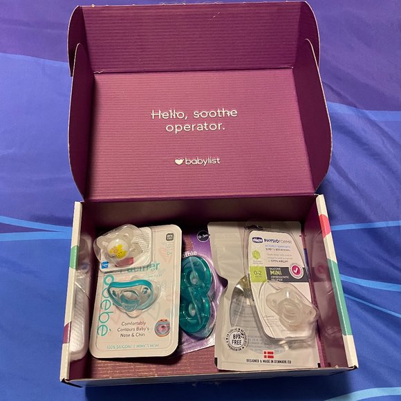 Other Pacifier Variety Pack Sampler Box Of 6 Pacifiers Brand New